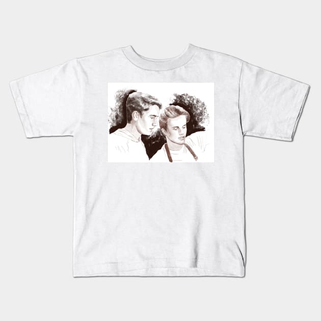 Love, Victor, Love Story Kids T-Shirt by MamaODea